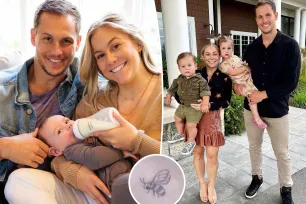 Shawn Johnson gets 5 new tattoos in 1 session to honor her kids and husband Andrew East: ‘I did a thing’