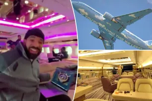 Inside Drake’s $185M private jet designed by Virgil Abloh