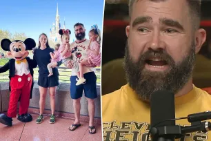 Jason Kelce details family trip to Disney World with his 3 daughters: ‘They are on cloud nine’