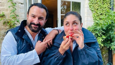 Kareena Kapoor, Saif Ali Khan hint at an upcoming project but he has a condition: ‘I might not live with you’