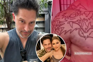 Joe Manganiello debuts second dramatic dragon tattoo amid Sofía Vergara divorce