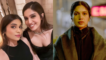 Bhumi Pednekar’s sister Samiksha praises her work in Netflix’s Bhakshak: ‘You have outdone yourself’