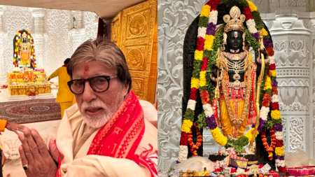 Amitabh Bachchan to visit Ayodhya Ram Mandir for second time: report