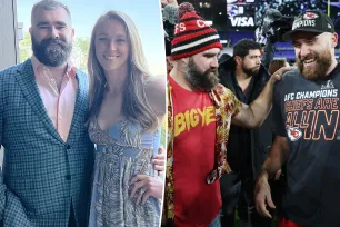 Jason Kelce’s wife, Kylie, reveals who won’t be at Super Bowl 2024 cheering on Travis