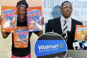 Snoop Dogg and Master P sue Walmart for allegedly sabotaging their cereal sales