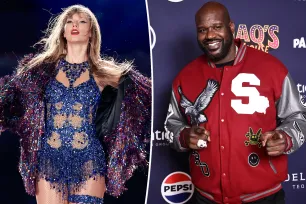 Shaquille O’Neal gushes over ‘cultural icon’ Taylor Swift: I want to ‘shake the hand of greatness’