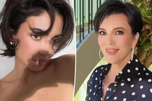 Kylie Jenner debuts shocking new pixie haircut that makes her look like mom Kris’ twin: She’s ‘quaking’