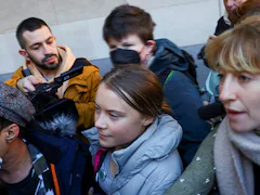 Greta Thunberg Joins Protest In France Against 8 Planned Oil Wells