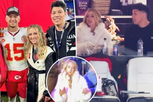 Brittany Mahomes sits next to brother-in-law Jackson at Super Bowl 2024 after awkward club snub