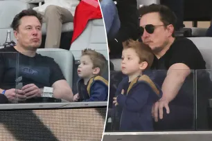 Elon Musk brings son X as his plus-one to Super Bowl 2024 amid custody battle with ex Grimes