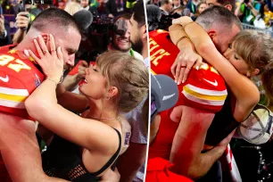 Hear exactly what Taylor Swift and Travis Kelce said to each other during Super Bowl embrace in new audio