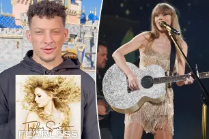 Patrick Mahomes reveals which Taylor Swift song he sings in the shower