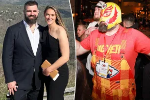 Kylie Kelce ‘not surprised’ by husband Jason’s drunken antics at Super Bowl 2024 afterparties: ‘Not even a little bit’