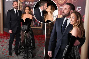 Jennifer Lopez cozies up to Ben Affleck at premiere of her new film ‘This Is Me…Now: A Love Story’ in LA