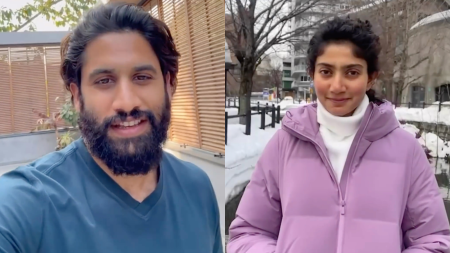 Naga Chaitanya and Sai Pallavi recreate Thandel teaser in Valentine’s Day video. Watch