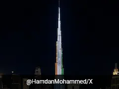 PM Modi In UAE: Burj Khalifa Lights Up With "Guest Of Honor- Republic Of India"