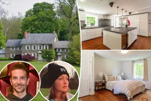 Inside Bradley Cooper’s 33-acre, $6.5M Pennsylvania farmhouse near Gigi Hadid’s estate