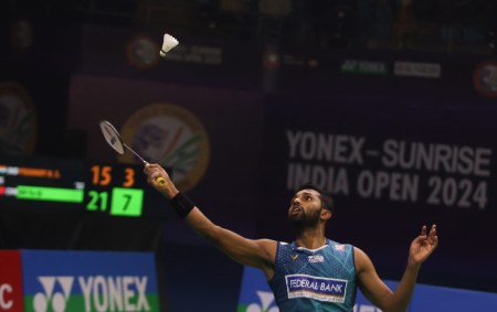 Badminton Asia Team C’ships: HS Prannoy shows off his rope-a-dope tricks in thrilling three-game win against Weng Hong Yang