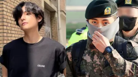 BTS’ Kim Taehyung aka V reveals he gained 10 kg after joining military, surprises ARMY with interim report on Valentines Day