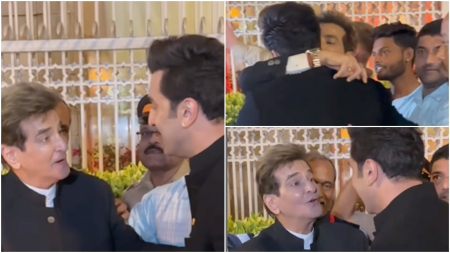 Ranbir Kapoor helps Jeetendra as duo gets mobbed at an event, veteran actor kisses him: ‘I am glad award is going to my dear friend Rishi Kapoor’s son’