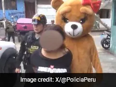 Cop Dressed As Teddy Bear Arrests Drug Dealer In Peru's Lima