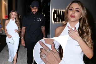 Larsa Pippen shows off massive diamond ring on Valentine’s Day date night with Marcus Jordan