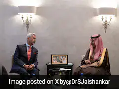 S Jaishankar, Saudi Counterpart Discuss West Asia, Strategic Partnership