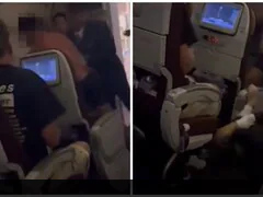 Video: Unruly UK Passenger Punches Air Steward After Destroying Plane Toilet