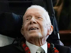 Former US President Jimmy Carter Marks A Year In Hospice Care