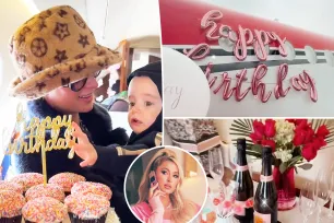 Inside Paris Hilton’s lavish 43rd birthday featuring cupcakes and champagne on a private jet