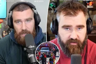 Jason and Travis Kelce address ‘tragic’ Kansas City Chiefs parade shooting, urge fans to donate