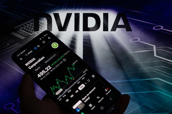 Stocks making the biggest moves midday: Nvidia, SolarEdge, Teladoc, Wingstop and more