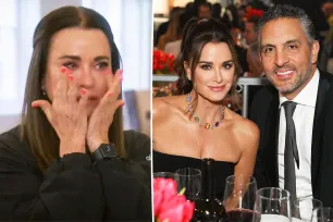 Kyle Richards tearfully addresses Mauricio Umansky cheating rumors in emotional chat with Erika Jayne