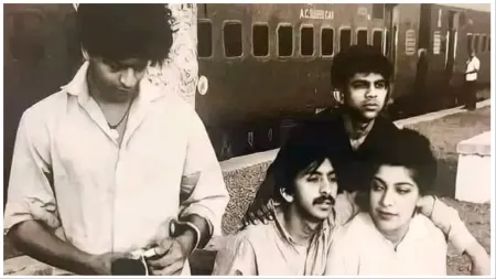 Rituraj Singh’s viral photo with Shah Rukh Khan, Divya Seth from theatre days sparks memories: ‘Poignant today’