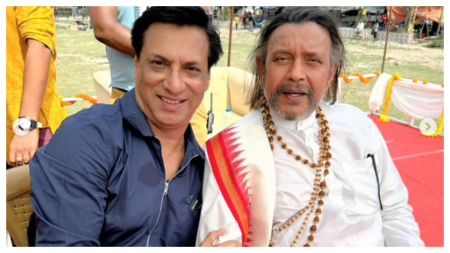 Madhur Bhandarkar posts video with Mithun Chakraborty from sets of Shastri, actor looks hail and hearty. Watch