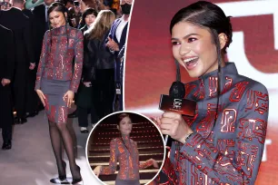 Zendaya goes futuristic chic in glow-in-the-dark skirt suit at ‘Dune: Part Two’ Seoul premiere