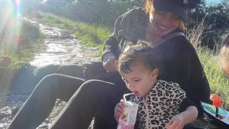 Priyanka Chopra’s daughter Malti Marie jumps into mud as the duo goes on a hike, fans say ‘she looks like Nick Jonas’. Watch