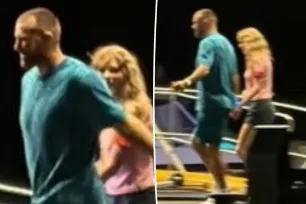 Taylor Swift and Travis Kelce sneak in one more date with boat outing before he leaves Sydney