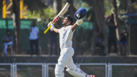 Ranji Trophy: Musheer Khan hits record-breaking maiden double hundred for Mumbai in quarterfinals