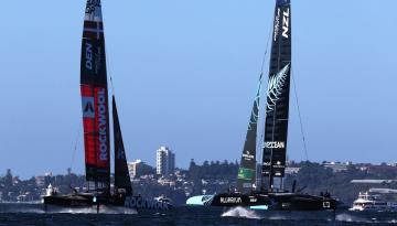 SailGP: False start costs New Zealand as Australia claim victory in Sydney finale