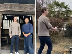 Japanese Swords, Headsets In Mark Zuckerberg's Mini-Asia Tour