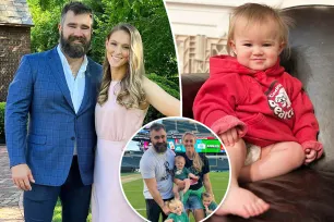 Jason and Kylie Kelce celebrate daughter Bennett’s 1st birthday: ‘Wish us luck’