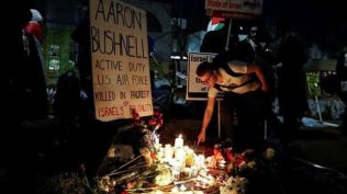 Who was Aaron Bushnell, US airman who set himself ablaze outside Israeli embassy?