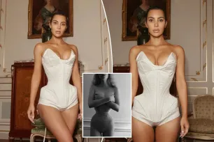 Kim Kardashian shows off ‘nonexistent’ waist in Mugler corset after Anya Taylor-Joy backlash