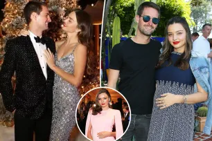 Miranda Kerr welcomes fourth baby, her third with husband Evan Spiegel