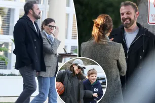 Ben Affleck and Jennifer Garner have joyful chat while celebrating son Samuel’s birthday