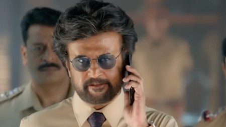 Rajinikanth spotted in police uniform on sets of Vettaiyan. Watch