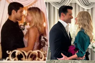 Kelly Ripa and Mark Consuelos recreate wedding photo nearly 28 years after tying the knot