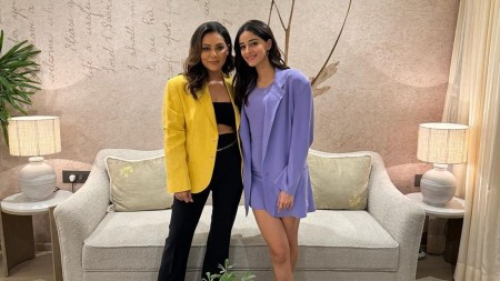 Inside Ananya Panday’s luxurious Mumbai house, designed by Gauri Khan: A big walk-in closet, all-white living room