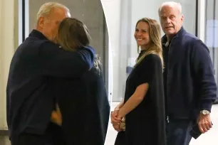 Kelsey Grammer, 69, packs on the PDA with wife Kayte Walsh, 45